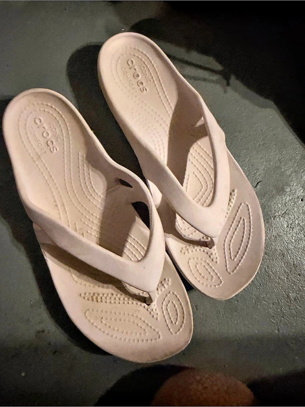 Crocs Kadee II Flip Flop Women's Pink Sandals US 9